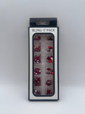 Rhinestone / Red