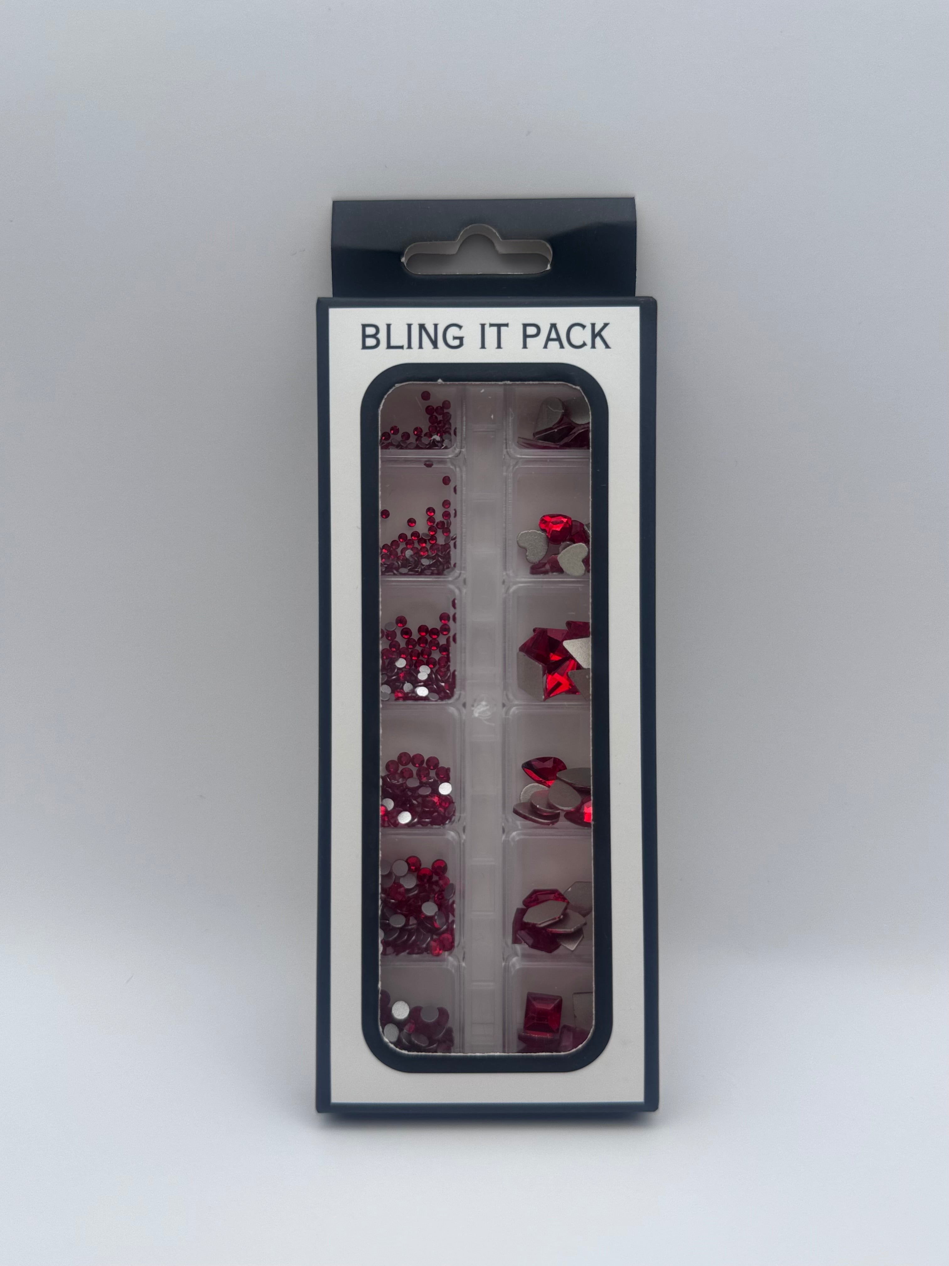 Rhinestone / Red